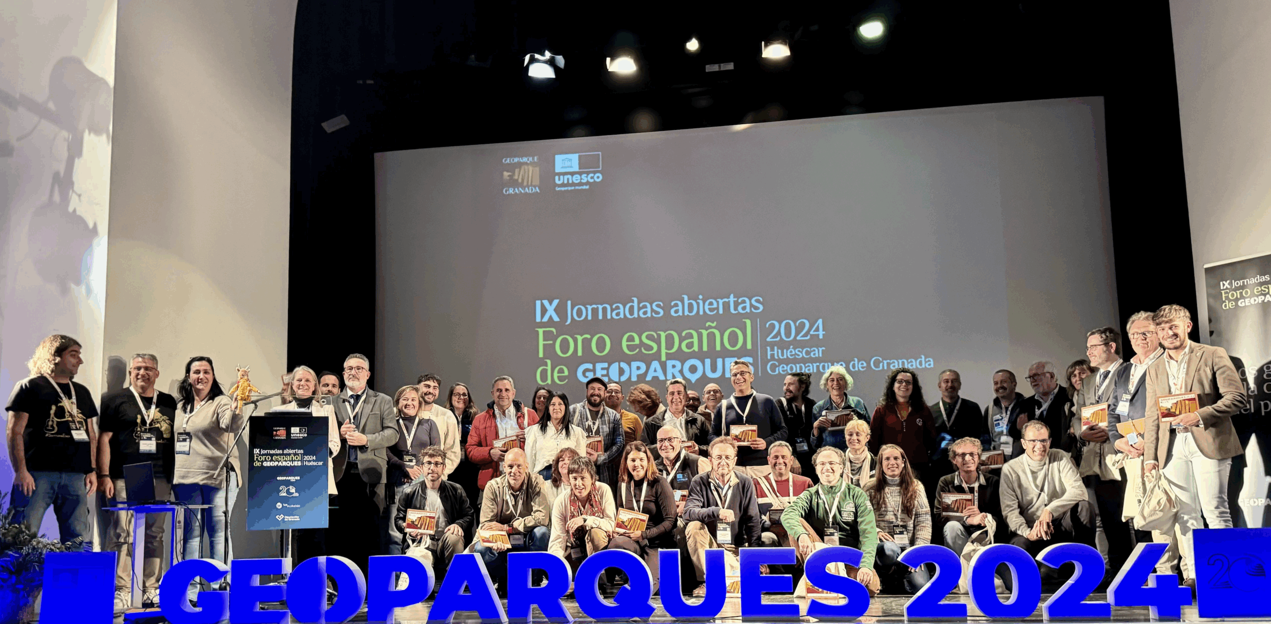El Geoparque Costa Quebrada participa en la IX Edición de las Jornadas Abiertas de los Geoparques españoles en Granada